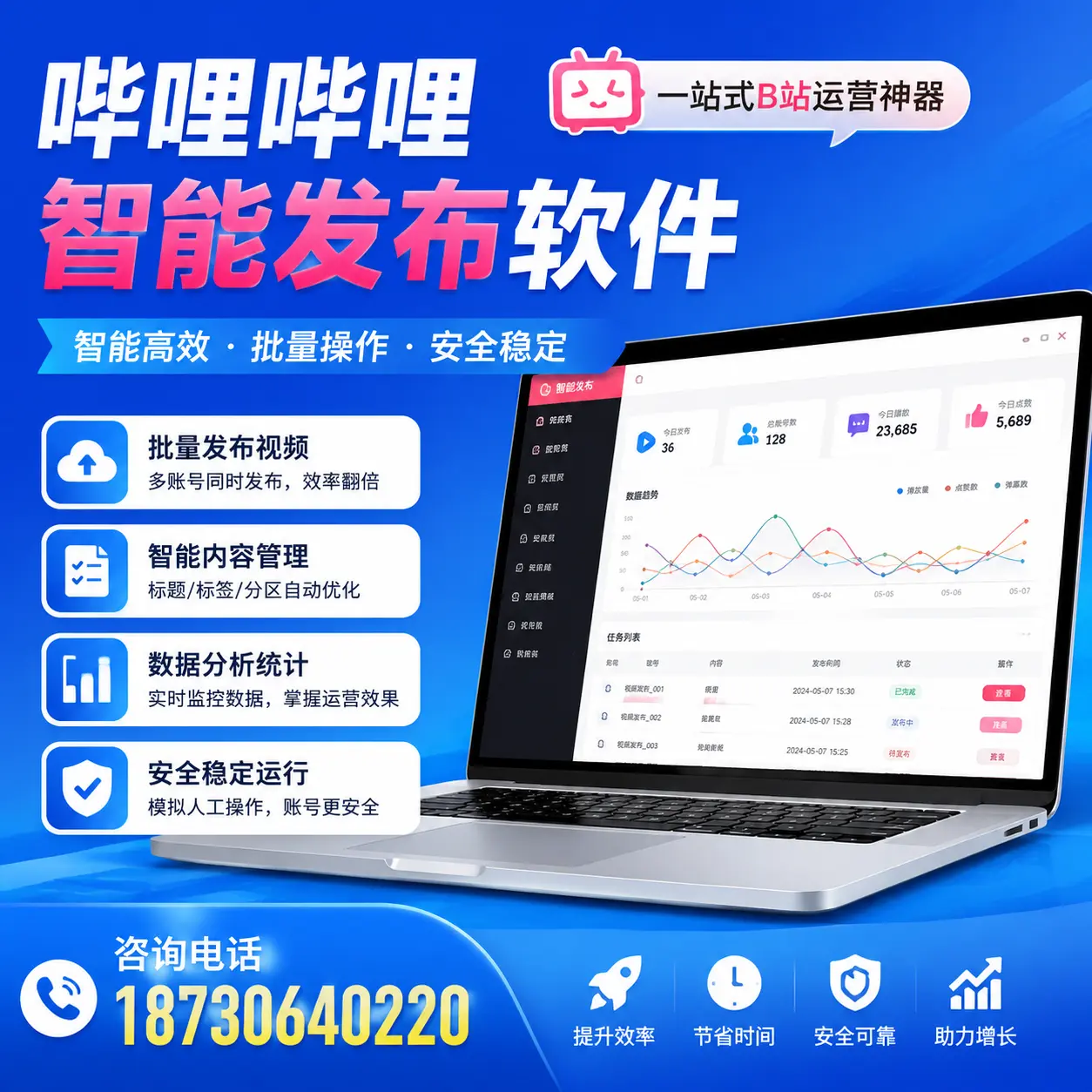 如何通过哔哩哔哩智能发布软件提升 昆明 企业曝光率